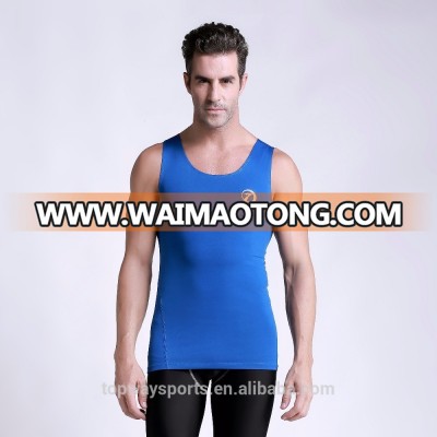 Sportswear Mens Gym Vest Wholesale Compression Wear Sleeveless T Shirt Men Gym Clothing