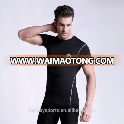 Compression Garments Custom Men T-shirts Activewear Gym Wear Fitness Sports T shirts