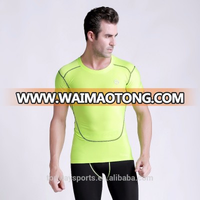 Men Gear China Manufacturer Fitness T-Shirt Men Gear Sports Apparel Polyester Spandex