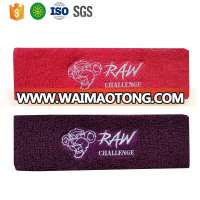 promotion embroidery sport sweatband